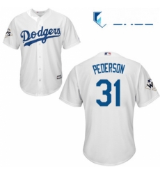 Youth Majestic Los Angeles Dodgers 31 Joc Pederson Authentic White Home 2017 World Series Bound Cool Base MLB Jersey Youth Majestic Los Angeles Dodgers 31 Joc Pederson Authentic White Home 2017 World Series Bound Cool Base MLB Jersey