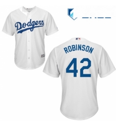 Youth Majestic Los Angeles Dodgers 42 Jackie Robinson Replica White Home Cool Base MLB Jersey Youth Majestic Los Angeles Dodgers 42 Jackie Robinson Replica White Home Cool Base MLB Jersey