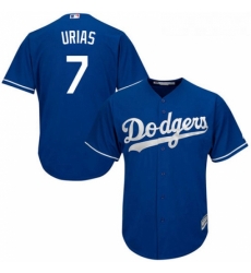 Youth Majestic Los Angeles Dodgers 7 Julio Urias Replica Royal Blue Alternate Cool Base MLB Jersey Youth Majestic Los Angeles Dodgers 7 Julio Urias Replica Royal Blue Alternate Cool Base MLB Jersey
