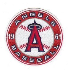 Los Angeles Angels of Anaheim '1961' Round Sleeve Patch Biaog Los Angeles Angels of Anaheim '1961' Round Sleeve Patch Biaog