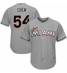 Youth Majestic Miami Marlins 54 Wei Yin Chen Replica Grey Road Cool Base MLB Jersey Youth Majestic Miami Marlins 54 Wei Yin Chen Replica Grey Road Cool Base MLB Jersey