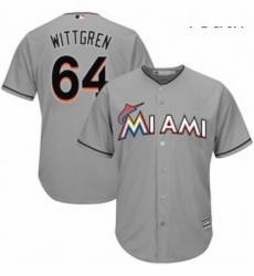 Youth Majestic Miami Marlins 64 Nick Wittgren Authentic Grey Road Cool Base MLB Jersey Youth Majestic Miami Marlins 64 Nick Wittgren Authentic Grey Road Cool Base MLB Jersey