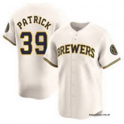 Men Milwaukee Brewers Chad Patrick #39 Ice Cream Stitched Limited Jersey