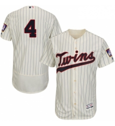 Mens Majestic Minnesota Twins 4 Paul Molitor Authentic Cream Alternate Flex Base Authentic Collection MLB Jersey Mens Majestic Minnesota Twins 4 Paul Molitor Authentic Cream Alternate Flex Base Authentic Collection MLB Jersey