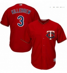 Youth Majestic Minnesota Twins 3 Harmon Killebrew Authentic Scarlet Alternate Cool Base MLB Jersey Youth Majestic Minnesota Twins 3 Harmon Killebrew Authentic Scarlet Alternate Cool Base MLB Jersey