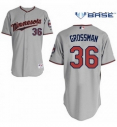 Youth Majestic Minnesota Twins 36 Robbie Grossman Authentic Grey Road Cool Base MLB Jersey Youth Majestic Minnesota Twins 36 Robbie Grossman Authentic Grey Road Cool Base MLB Jersey