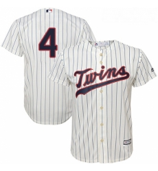 Youth Majestic Minnesota Twins 4 Paul Molitor Replica Cream Alternate Cool Base MLB Jersey Youth Majestic Minnesota Twins 4 Paul Molitor Replica Cream Alternate Cool Base MLB Jersey