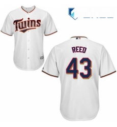 Youth Majestic Minnesota Twins 43 Addison Reed Authentic White Home Cool Base MLB Jersey Youth Majestic Minnesota Twins 43 Addison Reed Authentic White Home Cool Base MLB Jersey