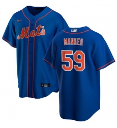 Men New York Mets 59 Sean Manaea Blue Cool Base Stitched Baseball Jersey Men New York Mets 59 Sean Manaea Blue Cool Base Stitched Baseball Jersey