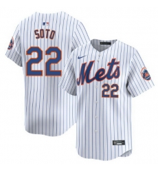 Men New York Mets Juan Soto #22 White Flex Base Stitched MLB Jersey Men New York Mets Juan Soto #22 White Flex Base Stitched MLB Jersey