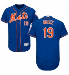 Mens Majestic New York Mets 19 Jay Bruce Royal Blue Alternate Flex Base Authentic Collection MLB Jersey Mens Majestic New York Mets 19 Jay Bruce Royal Blue Alternate Flex Base Authentic Collection MLB Jersey
