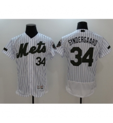 Men's New York Mets #34 Noah Syndergaard White Home Stitched Baseball Jersey Men's New York Mets #34 Noah Syndergaard White Home Stitched Baseball Jersey