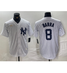 Men New York Yankees 8 Yogi Berra White Cool Base Stitched Baseball Jersey Men New York Yankees 8 Yogi Berra White Cool Base Stitched Baseball Jersey