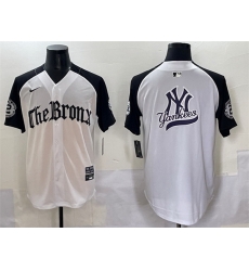 Men New York Yankees Team Big Logo White Black  27Gothic Legacy Edition 27 Vapor Premier Limited Stitched Baseball Jersey 001