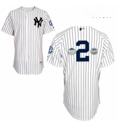 Mens Majestic New York Yankees 2 Derek Jeter Authentic White wCommemorative Final Season Inaugural Season Retirement Patch MLB Jersey Mens Majestic New York Yankees 2 Derek Jeter Authentic White wCommemorative Final Season Inaugural Season Retirement Patch MLB Jersey