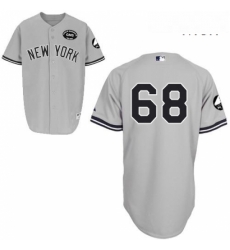Mens Majestic New York Yankees 68 Dellin Betances Replica Grey GMS The Boss MLB Jersey Mens Majestic New York Yankees 68 Dellin Betances Replica Grey GMS The Boss MLB Jersey