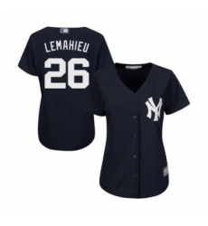 Womens New York Yankees 26 DJ LeMahieu Authentic Navy Blue Alternate Baseball Jersey Womens New York Yankees 26 DJ LeMahieu Authentic Navy Blue Alternate Baseball Jersey
