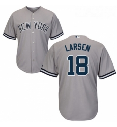 Youth Majestic New York Yankees 18 Don Larsen Authentic Grey Road MLB Jersey Youth Majestic New York Yankees 18 Don Larsen Authentic Grey Road MLB Jersey