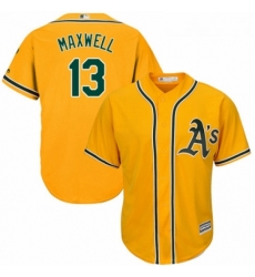 Youth Majestic Oakland Athletics 13 Bruce Maxwell Authentic Gold Alternate 2 Cool Base MLB Jersey Youth Majestic Oakland Athletics 13 Bruce Maxwell Authentic Gold Alternate 2 Cool Base MLB Jersey