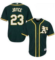 Youth Majestic Oakland Athletics 23 Matt Joyce Replica Green Alternate 1 Cool Base MLB Jersey Youth Majestic Oakland Athletics 23 Matt Joyce Replica Green Alternate 1 Cool Base MLB Jersey