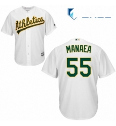 Youth Majestic Oakland Athletics 55 Sean Manaea Authentic White Home Cool Base MLB Jersey Youth Majestic Oakland Athletics 55 Sean Manaea Authentic White Home Cool Base MLB Jersey