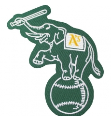 Youth Oakland Athletics Elephant On Ball Jersey Sleeve Patch Biaog Youth Oakland Athletics Elephant On Ball Jersey Sleeve Patch Biaog