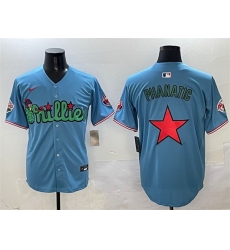 Men Philadelphia Phillies Light Blue Phanatic Limited Stitched Jersey