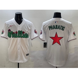 Men Philadelphia Phillies White Phanatic Limited Stitched Jersey