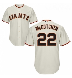 Youth Majestic San Francisco Giants 22 Andrew McCutchen Replica Cream Home Cool Base MLB Jersey Youth Majestic San Francisco Giants 22 Andrew McCutchen Replica Cream Home Cool Base MLB Jersey