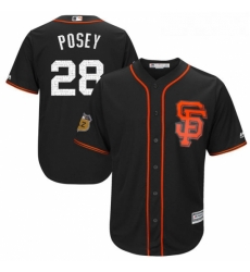 Youth Majestic San Francisco Giants 28 Buster Posey Authentic Black 2017 Spring Training Cool Base MLB Jersey Youth Majestic San Francisco Giants 28 Buster Posey Authentic Black 2017 Spring Training Cool Base MLB Jersey