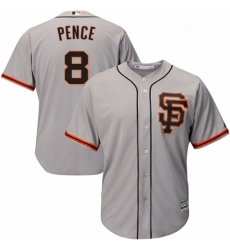 Youth Majestic San Francisco Giants 8 Hunter Pence Authentic Grey Road 2 Cool Base MLB Jersey Youth Majestic San Francisco Giants 8 Hunter Pence Authentic Grey Road 2 Cool Base MLB Jersey