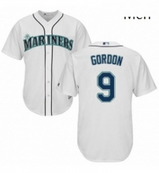 Mens Majestic Seattle Mariners 9 Dee Gordon Replica White Home Cool Base MLB Jersey Mens Majestic Seattle Mariners 9 Dee Gordon Replica White Home Cool Base MLB Jersey