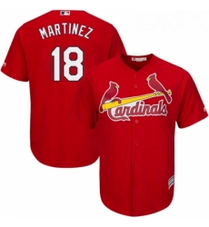 Youth Majestic St Louis Cardinals 18 Carlos Martinez Replica Red Alternate Cool Base MLB Jersey Youth Majestic St Louis Cardinals 18 Carlos Martinez Replica Red Alternate Cool Base MLB Jersey