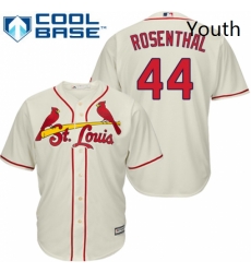 Youth Majestic St Louis Cardinals 44 Trevor Rosenthal Authentic Cream Alternate Cool Base MLB Jersey Youth Majestic St Louis Cardinals 44 Trevor Rosenthal Authentic Cream Alternate Cool Base MLB Jersey