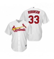 Youth St Louis Cardinals 33 Drew Robinson Replica White Home Cool Base Baseball Jersey Youth St Louis Cardinals 33 Drew Robinson Replica White Home Cool Base Baseball Jersey