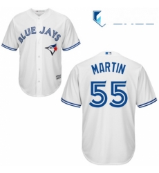 Youth Majestic Toronto Blue Jays 55 Russell Martin Replica White Home MLB Jersey Youth Majestic Toronto Blue Jays 55 Russell Martin Replica White Home MLB Jersey