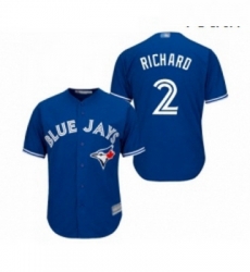 Youth Toronto Blue Jays 2 Clayton Richard Replica Blue Alternate Baseball Jersey Youth Toronto Blue Jays 2 Clayton Richard Replica Blue Alternate Baseball Jersey