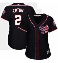 Womens Majestic Washington Nationals 2 Adam Eaton Replica Navy Blue Alternate 2 Cool Base MLB Jersey Womens Majestic Washington Nationals 2 Adam Eaton Replica Navy Blue Alternate 2 Cool Base MLB Jersey