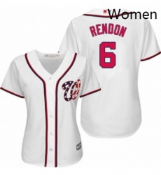 Womens Majestic Washington Nationals 6 Anthony Rendon Authentic White Home Cool Base MLB Jersey Womens Majestic Washington Nationals 6 Anthony Rendon Authentic White Home Cool Base MLB Jersey