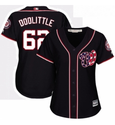 Womens Majestic Washington Nationals 62 Sean Doolittle Authentic Navy Blue Alternate 2 Cool Base MLB Jersey Womens Majestic Washington Nationals 62 Sean Doolittle Authentic Navy Blue Alternate 2 Cool Base MLB Jersey