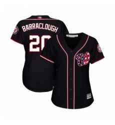 Womens Washington Nationals 20 Kyle Barraclough Replica Navy Blue Alternate 2 Cool Base Baseball Jersey Womens Washington Nationals 20 Kyle Barraclough Replica Navy Blue Alternate 2 Cool Base Baseball Jersey