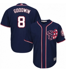 Youth Majestic Washington Nationals 8 Brian Goodwin Replica Navy Blue Alternate 2 Cool Base MLB Jersey Youth Majestic Washington Nationals 8 Brian Goodwin Replica Navy Blue Alternate 2 Cool Base MLB Jersey