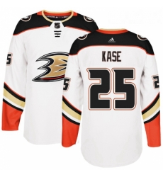 Youth Adidas Anaheim Ducks 25 Ondrej Kase Authentic White Away NHL Jersey Youth Adidas Anaheim Ducks 25 Ondrej Kase Authentic White Away NHL Jersey