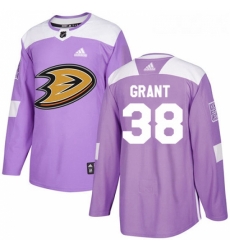 Youth Adidas Anaheim Ducks 38 Derek Grant Authentic Purple Fights Cancer Practice NHL Jersey Youth Adidas Anaheim Ducks 38 Derek Grant Authentic Purple Fights Cancer Practice NHL Jersey