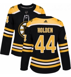 Womens Adidas Boston Bruins 44 Nick Holden Authentic Black Home NHL Jersey Womens Adidas Boston Bruins 44 Nick Holden Authentic Black Home NHL Jersey