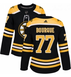 Womens Adidas Boston Bruins 77 Ray Bourque Premier Black Home NHL Jersey Womens Adidas Boston Bruins 77 Ray Bourque Premier Black Home NHL Jersey