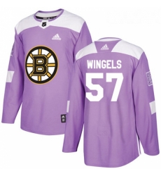 Youth Adidas Boston Bruins 57 Tommy Wingels Authentic Purple Fights Cancer Practice NHL Jersey Youth Adidas Boston Bruins 57 Tommy Wingels Authentic Purple Fights Cancer Practice NHL Jersey