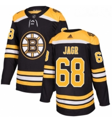 Youth Adidas Boston Bruins 68 Jaromir Jagr Authentic Black Home NHL Jersey Youth Adidas Boston Bruins 68 Jaromir Jagr Authentic Black Home NHL Jersey