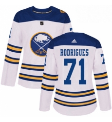 Womens Adidas Buffalo Sabres 71 Evan Rodrigues Authentic White 2018 Winter Classic NHL Jersey Womens Adidas Buffalo Sabres 71 Evan Rodrigues Authentic White 2018 Winter Classic NHL Jersey