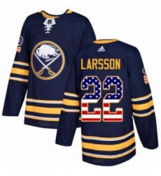 Youth Adidas Buffalo Sabres 22 Johan Larsson Authentic Navy Blue USA Flag Fashion NHL Jersey Youth Adidas Buffalo Sabres 22 Johan Larsson Authentic Navy Blue USA Flag Fashion NHL Jersey